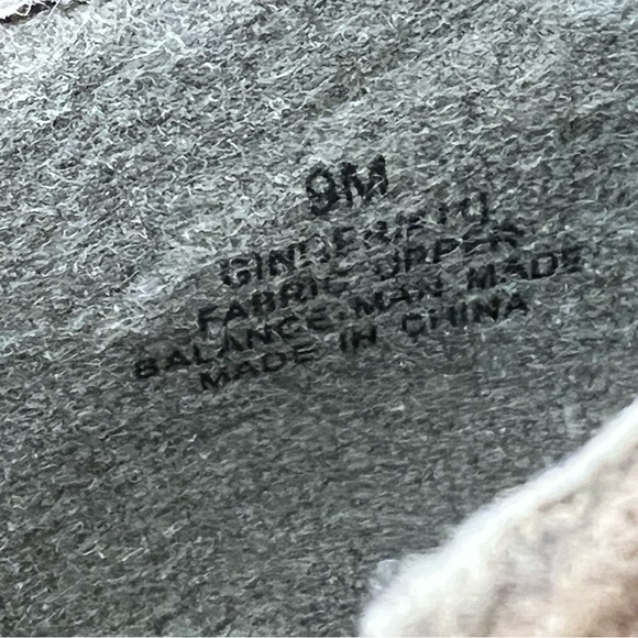 Ruff Hewn Womens Ginger Suede Block Heel Tie Tassel Fringe Gray Bootie Size 9 - Picture 6 of 13